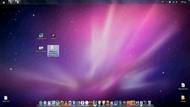 How to make your Windows 7 desktop like a MAC смотреть онлайн