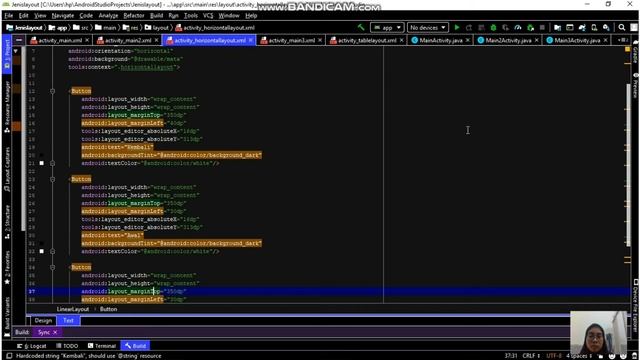 ANDROID STUDIO : Jenis-jenis layout + Cara Pindah Activity смотреть онлайн