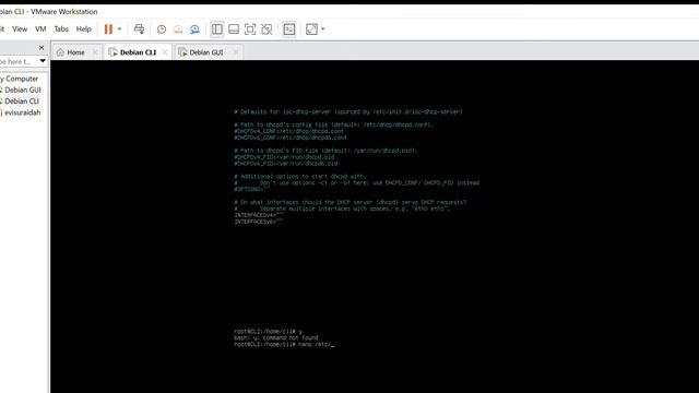 Debian CLI VMware Workstation 2022 11 18 09 28 16 смотреть онлайн