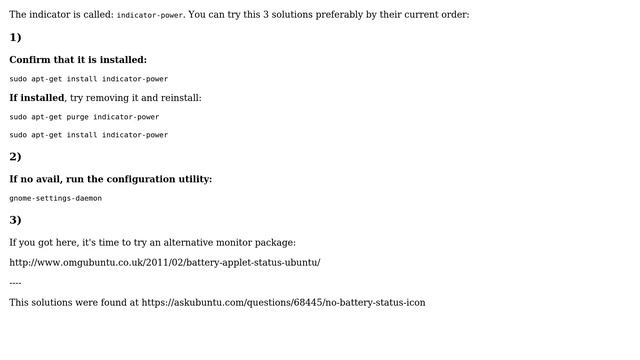 Ubuntu: No battery status icon (7 Solutions!!) смотреть онлайн