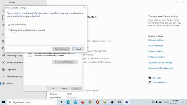 How to disable Automatic Driver install and download in Windows 10 смотреть онлайн