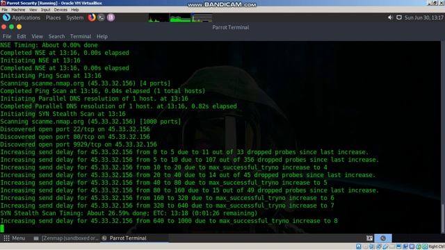 parrot os nmap is faster then kali li смотреть онлайн