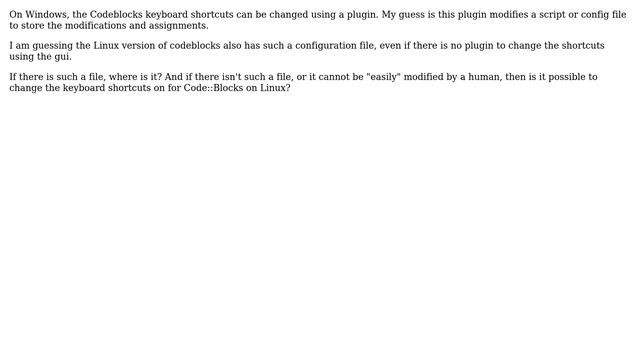 Ubuntu: Change Keyboard Shortcuts for Codeblocks on Ubuntu Linux смотреть онлайн