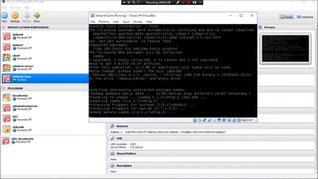 TUTORIAL KONFIGURASI SAMBA SERVER DI DEBIAN 8 смотреть онлайн