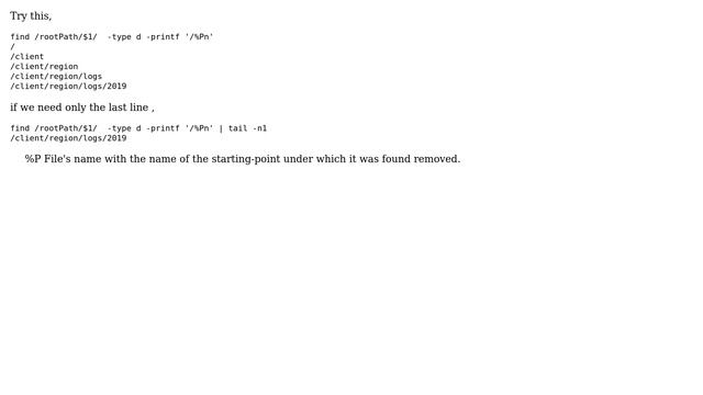 bash: trying to put the output of "find" into a variable by using "$()" but it does not work смотреть онлайн