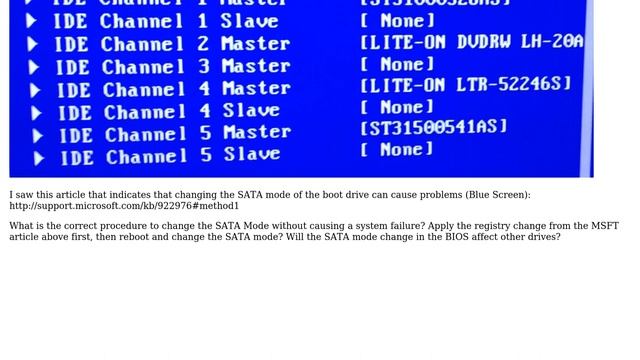 Unix & Linux: SSD install - what do I need to watch out for when reconfiguring SATA ports? смотреть онлайн