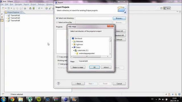 Android Basics, Linus - Video 6 - Importing a Project смотреть онлайн