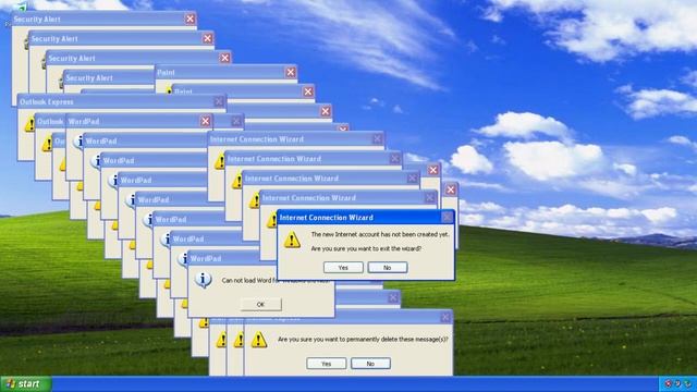 Windows XP Crazy Error смотреть онлайн
