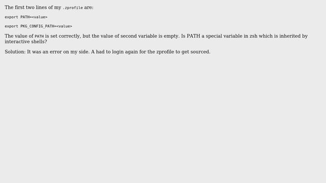Unix & Linux: Is PATH a special variable in zsh? смотреть онлайн