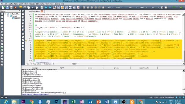 Des images d'écrits à la main, de documents, de symboles mathématiques aux codes latex : mathpix. смотреть онлайн