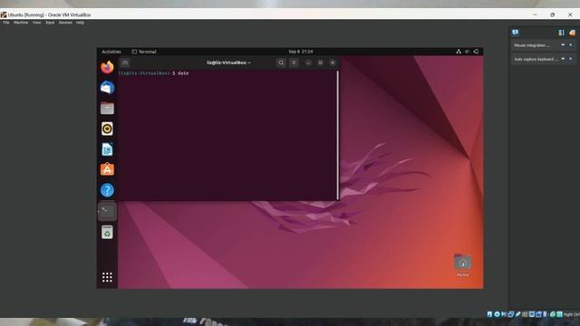 CS 105 Linux running Date command смотреть онлайн