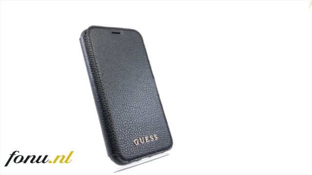 Guess Booktype Folio iPhone 11 Pro - Zwart смотреть онлайн