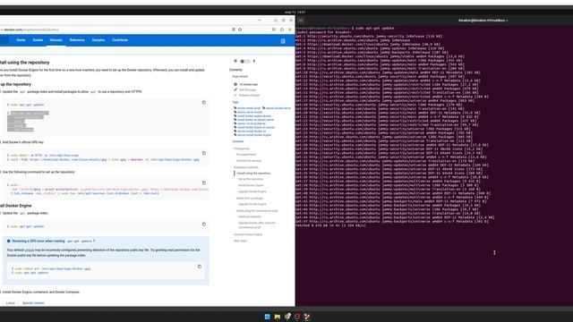 14. Docker Install on Linux смотреть онлайн