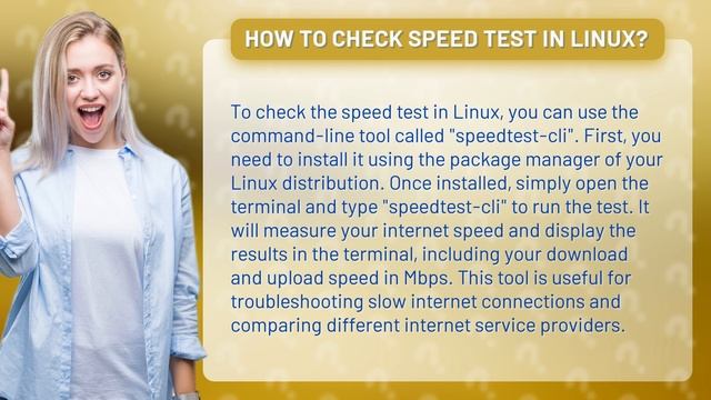 How to check speed test in Linux? смотреть онлайн