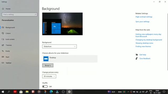 How To change Desktop Background Wallpaper in Windows смотреть онлайн