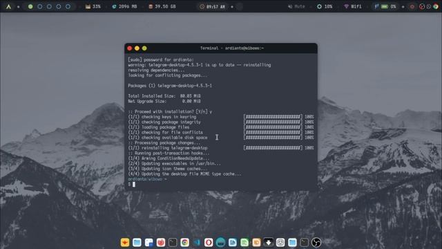 Cara Install Telegram di Arch Linux dan Turunannya смотреть онлайн