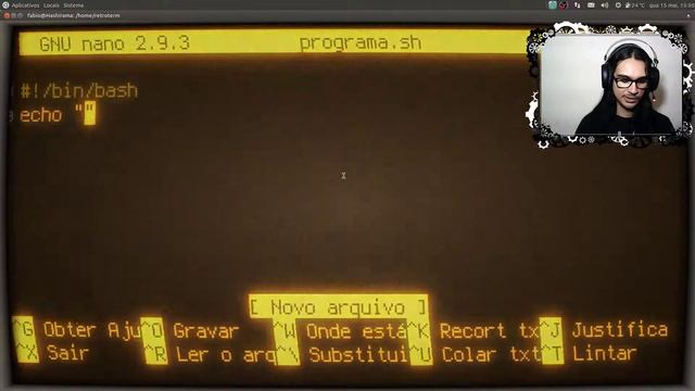 TRANSFORME SE TERMINAL LINUX EM UM COMPUTADOR RETROZÃO!!! смотреть онлайн