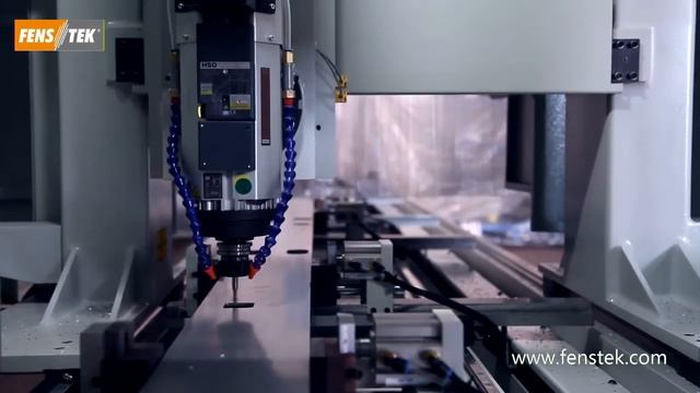 Fenstek window machine Three axis machining center Emerald T300 1 смотреть онлайн