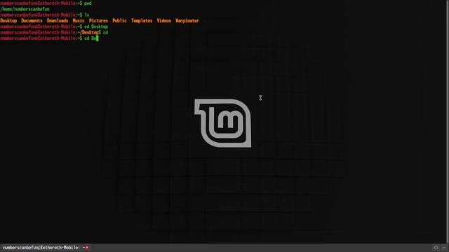 Terminal Basics - Moving inside the Terminal - pwd, ls, cd, mkdir, rmdir - Linux Mint смотреть онлайн