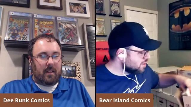 Live CGC Unboxing/ Grade Reveal w/ Bear Island Comics смотреть онлайн