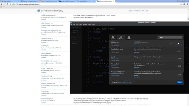 8 How to Brackets get change themes смотреть онлайн