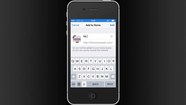 Add To Home Screen IOS