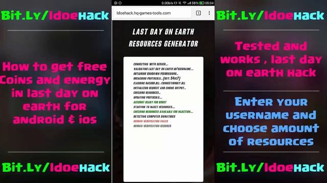 Last Day On Earth Survail Coin And Full Energy HACK IOS/ANDROID смотреть онлайн
