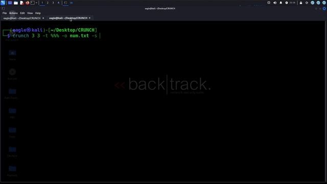 How to Use Crunch Tool (Powerful Wordlist Creator Tool ) Efficiently As Soon As 🚅 fast (3mins) #kal смотреть онлайн