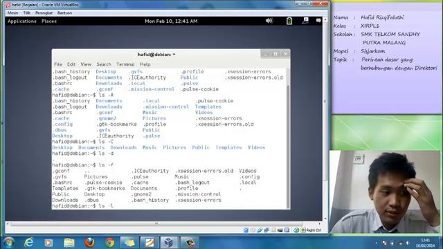 networking-perintah dasar yang berhubungan dengan direktori pada linux debian смотреть онлайн