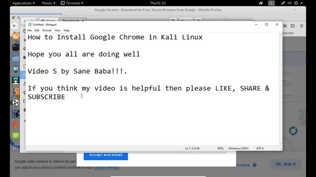 How to Install Google Chrome in Kali Linux || install google chrome in Kali Linux | Chrome смотреть онлайн