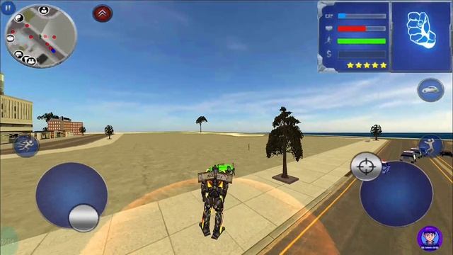 Pickup Truck Robot #1 - (by Naxeex) Fun At Naxeex City - Android Gameplay смотреть онлайн