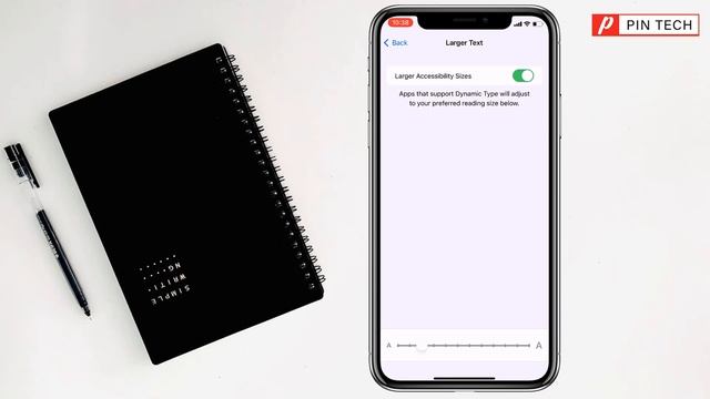 how to do iPhone font bigger 2023 | PIN TECH | смотреть онлайн