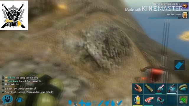 [ Ark Mobile ADAM ] Raiding online. The mountian Griffin смотреть онлайн