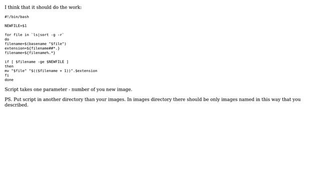 Unix & Linux: Rename files by incrementing a number within the filename (5 Solutions!!) смотреть онлайн