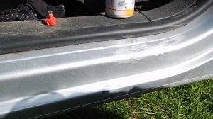 УДАЛЕНИЕ РЖАВЧИНЫ С ПОРОГА -VW-TIGUAN