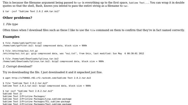 Unix & Linux: Install tar.bz2 archive? (3 Solutions!!) смотреть онлайн