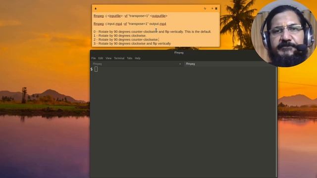 Rotate videos with FFMPEG in GNU/Llinux смотреть онлайн