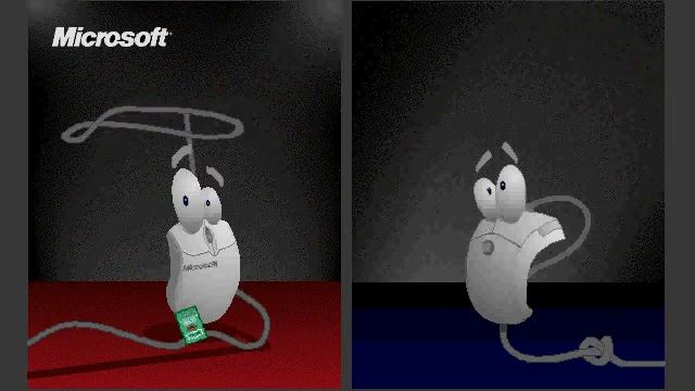 Microsoft Windows 98 Mouse animation - 1998 смотреть онлайн