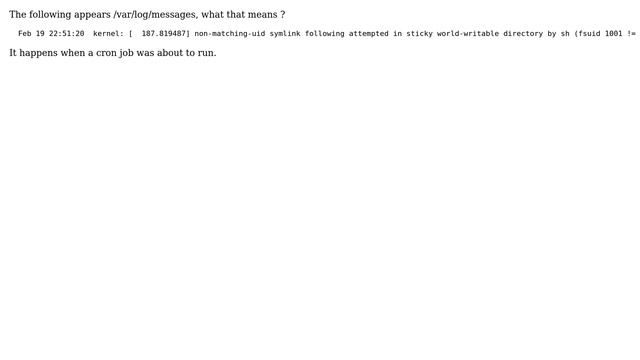 Unix & Linux: What does the following kernel message mean? смотреть онлайн