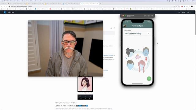 First Flutter App DAY 8 - Profile Photo Cropper and Uploader смотреть онлайн