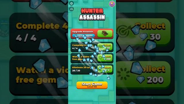 Hunter Assassin - Gameplay Walkthrough Part 6 Level 101- 120 (iOS, Android) смотреть онлайн