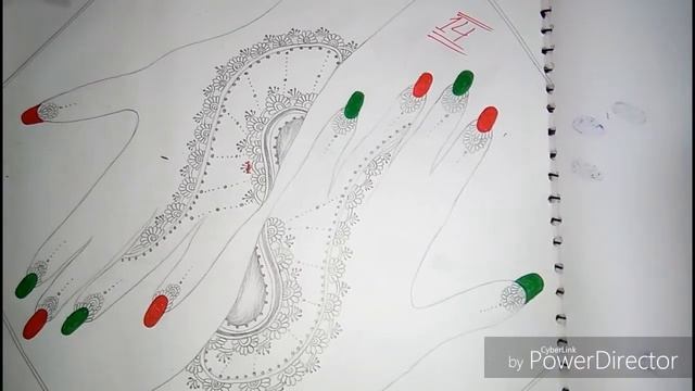 Mehndi design hand sketches book || top class design sketches for hand смотреть онлайн