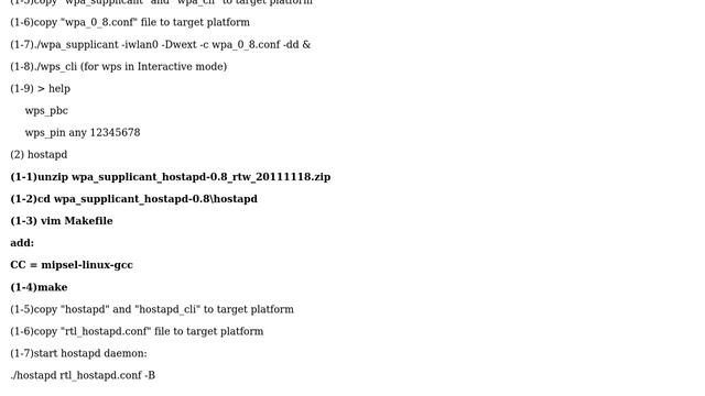 Unix & Linux: copying wpa_supplicant to target platform смотреть онлайн