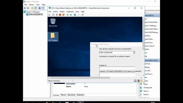 Altaro Hyper-V Restore and Boot from Backup - HyperV VM Restore - Boot VM from Altaro Backup смотреть онлайн