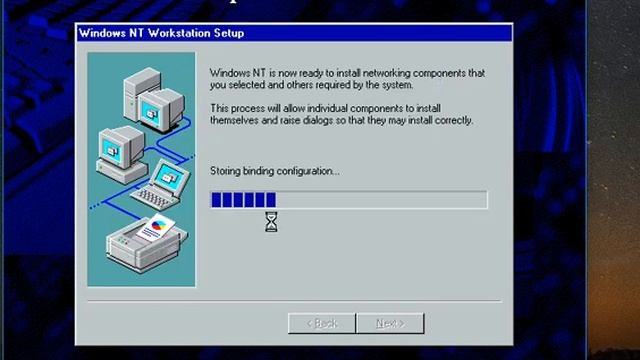 Установка Windows NT 4.0 Workstation смотреть онлайн