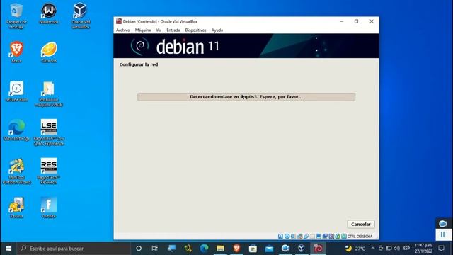 Tutorial Instalación de Maquina Virtual Debian. Jean Rodriguez смотреть онлайн
