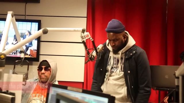 Big G and Rapper from W.H.A.T. Band talk out their beef live on air with Angie Ange смотреть онлайн