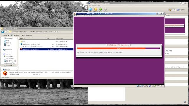 Ubuntu Server 14.04 LTS base install approx 1 3gb, why? смотреть онлайн