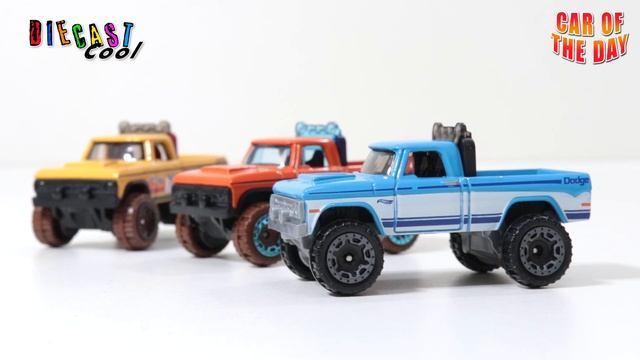 Hot Wheels DODGE POWER WAGON смотреть онлайн