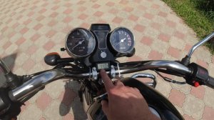 Мопед Альфа 110 кубов Тест датчика температуры масла на мопеде Альфа VR-11 Обкатка